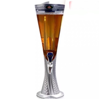 Tháp bia vân lúa mạch dung tích 1.5 LÍT cao cấp ( Ảnh thật)