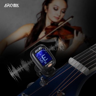Tuner dạng kẹp nhận biết tín hiệu âm thanh cho đàn guitar