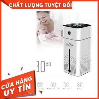 [HÀNG CHUẨN ĐÚNG HÌNH] MÁY PHUN SƯƠNG TẠO ẨM SAZO HUMIDIFIER 201, CẮM USB, BẢO HÀNH 12 THÁNG