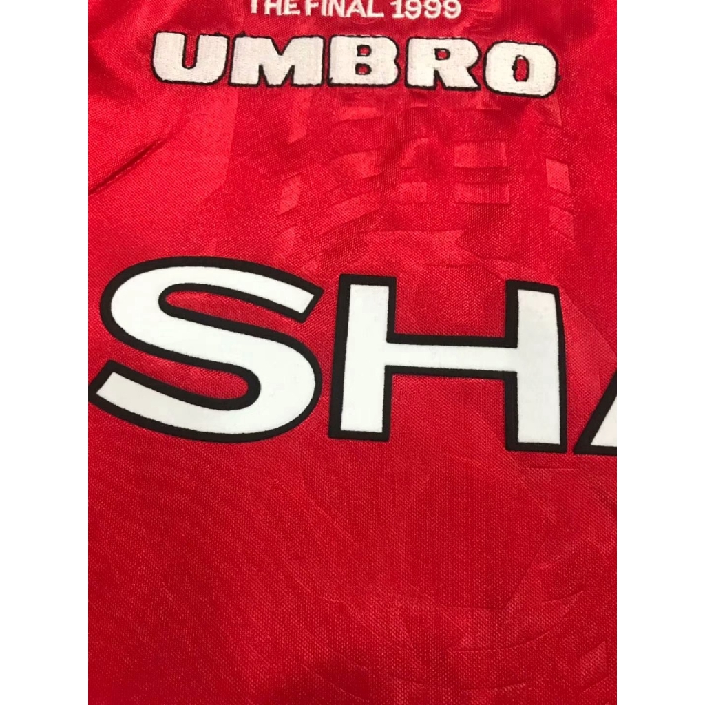 MU Retro Jersey 99-00 Vintage Football Jersey