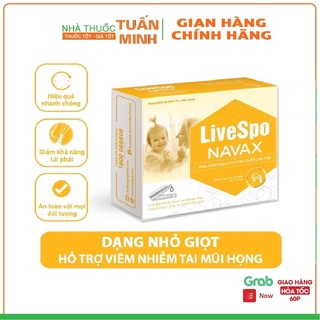 LiveSpo Navax Kids - Xịt 3 tỷ lợi khuẩn Dành cho trẻ sơ sinh và trẻ em 5
