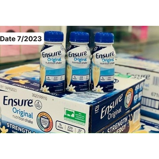 Sữa ensure nước vani mỹ 237ml -thùng 30 chai