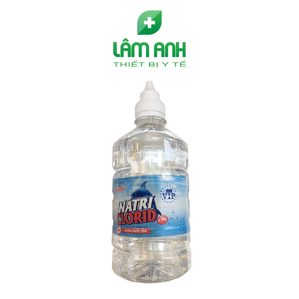 Nước muối sinh lý NATRI CLORID 0,9% chai 500ml