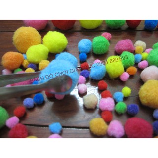 Kẹp gắp pom pom inox 11cm