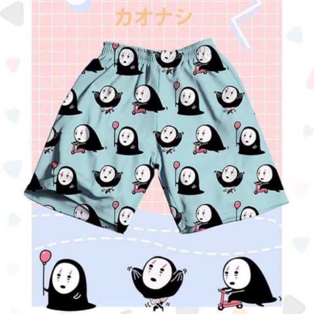 [KÈM HÌNH THẬT] QUẦN SHORT CARTOON UNISEX / CARTOON PANT