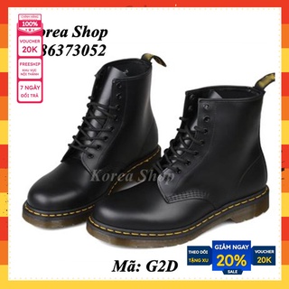 Giày Dr Martens Nam Cao Cổ Da Bò Cao Cấp Mã G2D