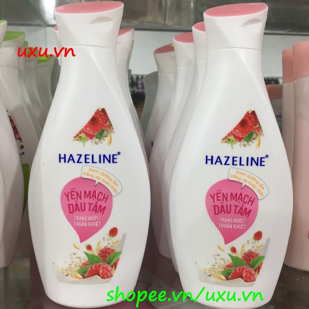 Sữa Dưỡng Thể 230Ml Hazeline Dưỡng Trắng Da Yến Mạch Dâu Tằm, Với uxu.vn Tất Cả Là Chính Hãng.