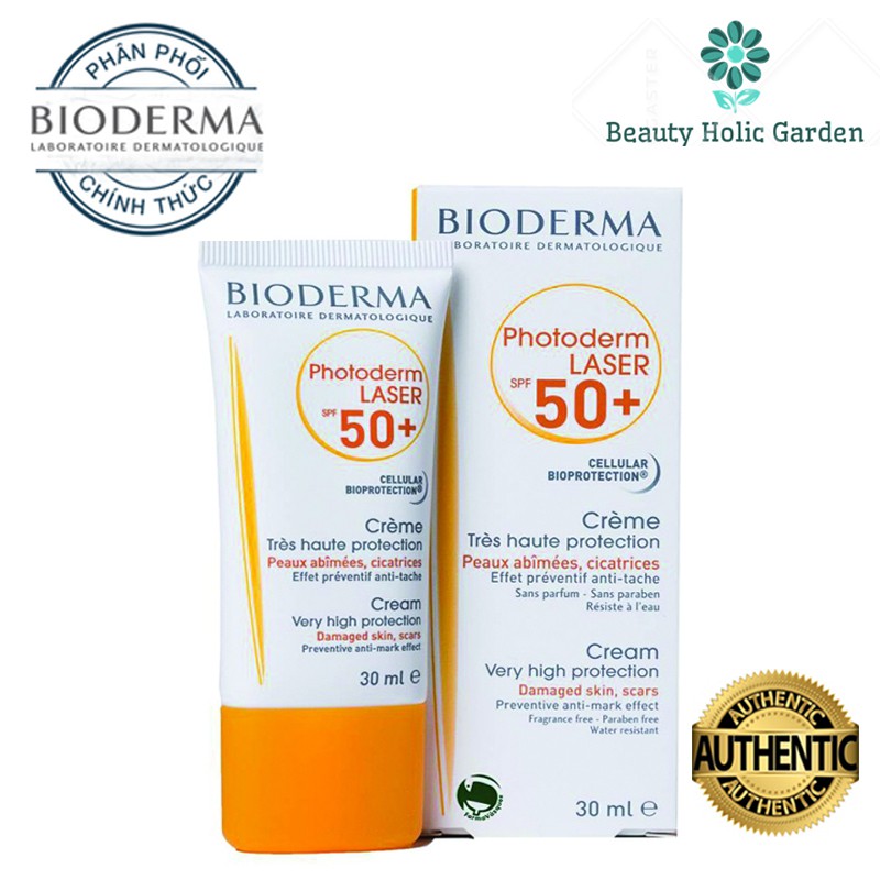 Kem chống nắng ngăn ngừa vết thâm BIODERMA Photoderm Laser SPF 50+ Crème