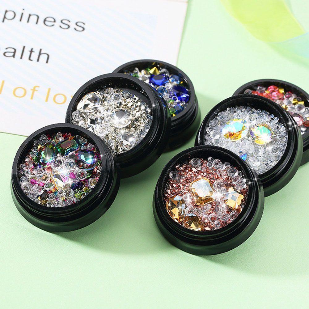 Hạt Thủy Tinh 3D Dùng Trang Trí Móng Tay Nghệ Thuật DIY