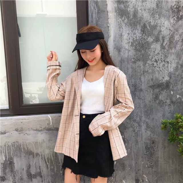 Áo vest kẻ sọc