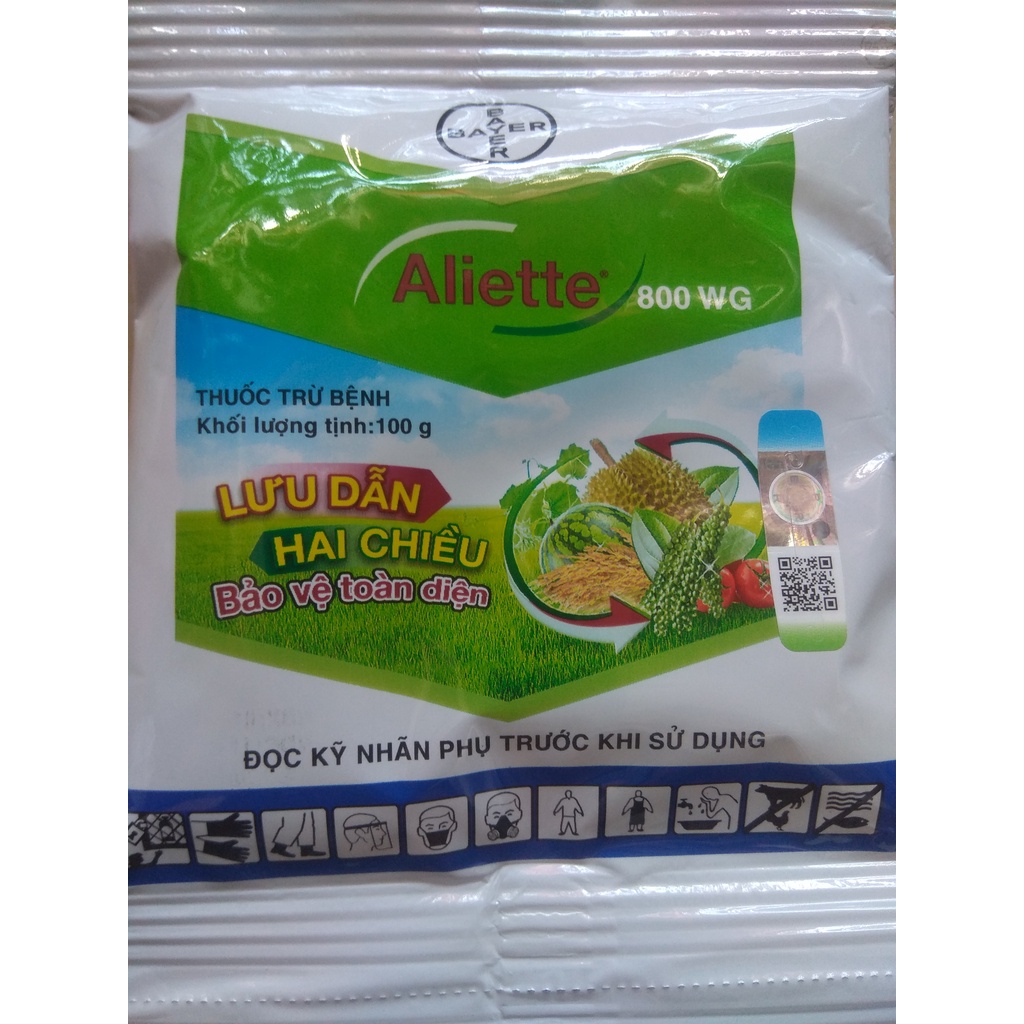 Chế phẩm Aliette - 800Wg trừ nấm bệnh gói 100g