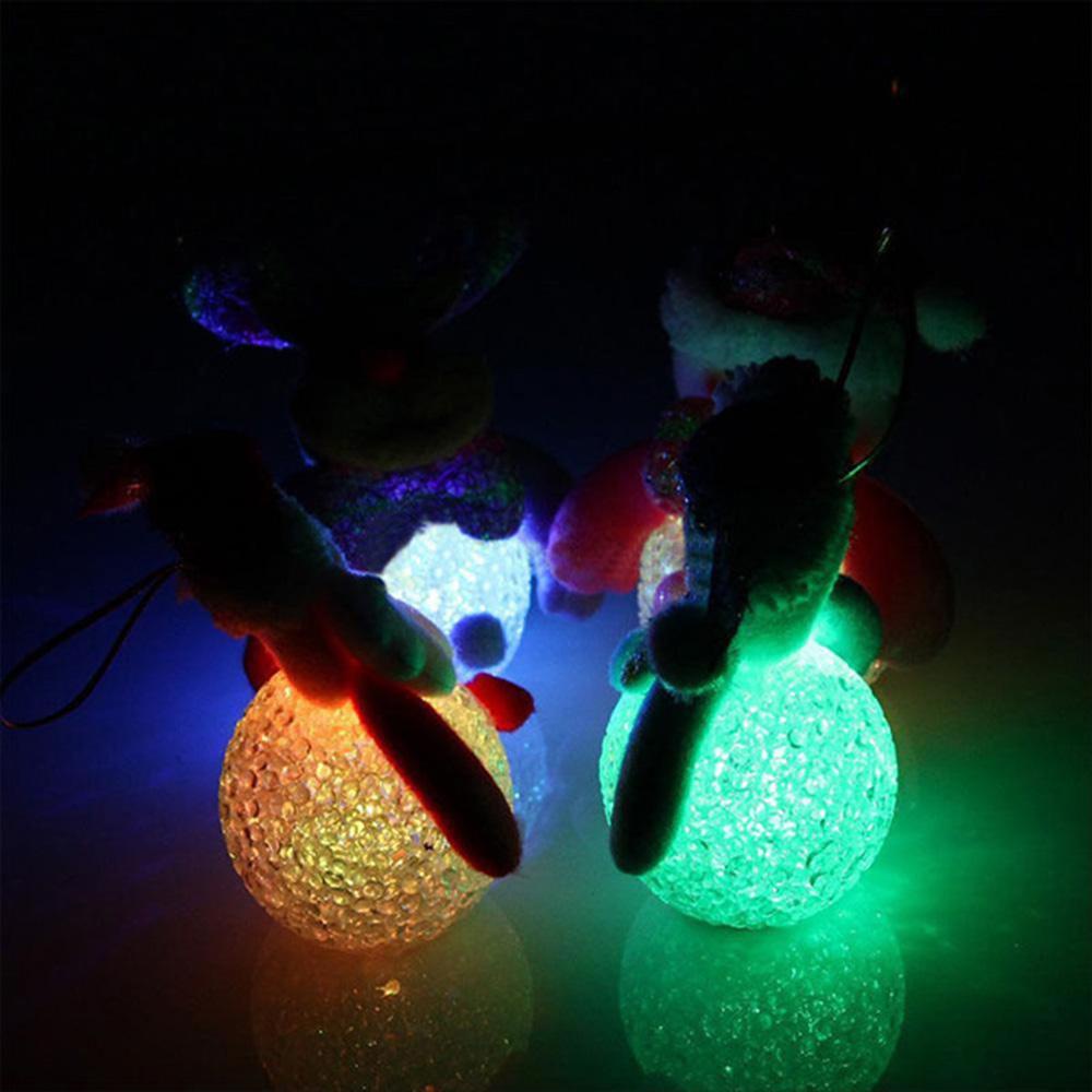 Phụ Kiện Trang Trí Cây Thông Giáng Sinh Hình Ông Già Noel / Người Tuyết Dễ Thương