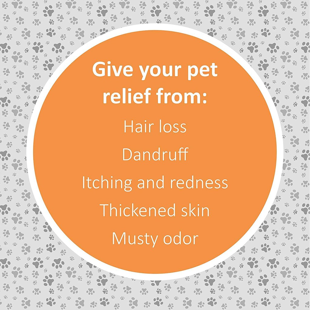 Dầu Tắm Giảm Viêm Ngứa, Nốt Đỏ Kích Ứng Da Cho Chó Mèo Veterinary Formula Clinical Care Hot Spot &amp; Itch Relief SUPERPETS