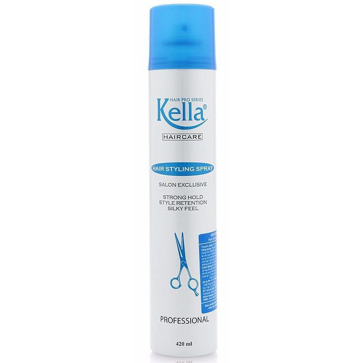Keo xịt tóc Kella 420ml (cứng)