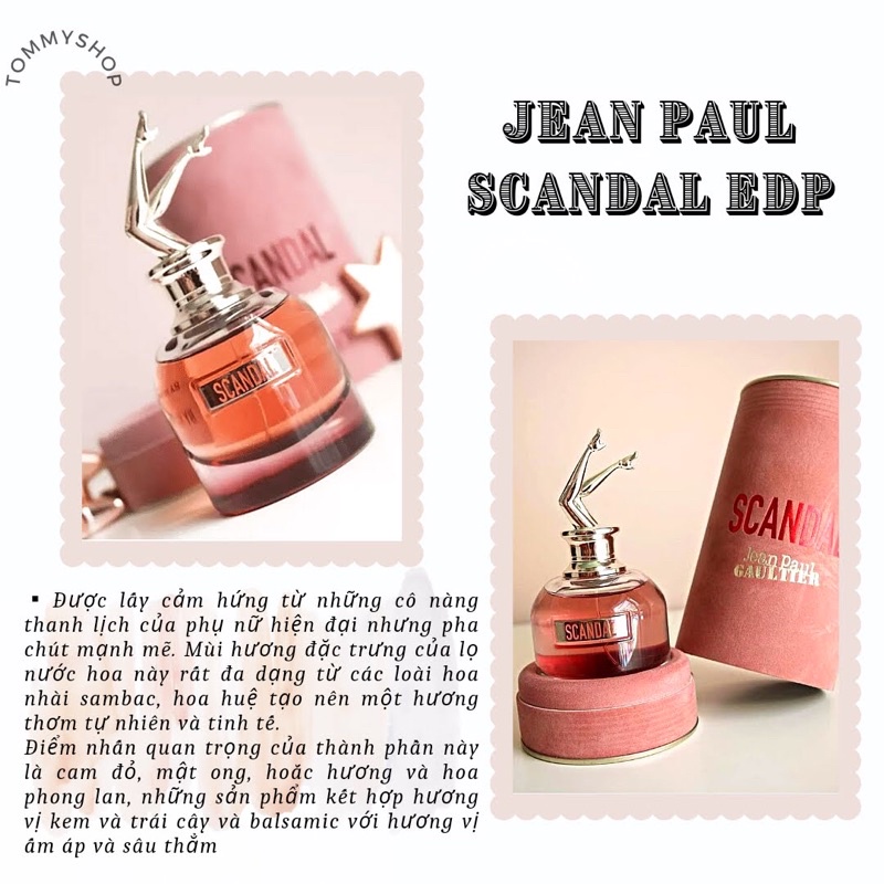 Mẫu thử nước hoa 10ml Scandal Eau De Parfum