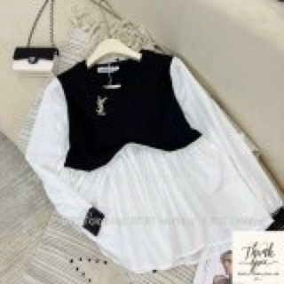 Áo sơ mi nữ kiểu đính ngọc_356 siêu đẹp