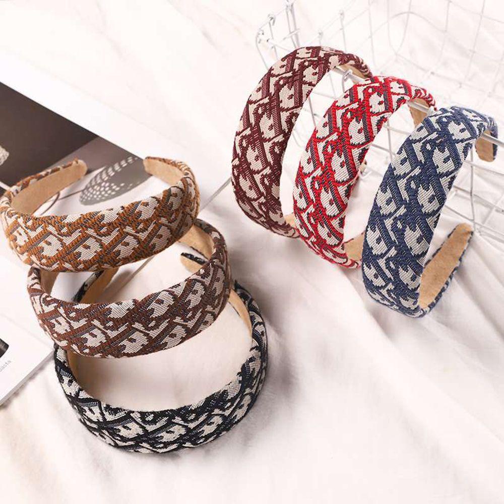 MAG Băng Đô Cài Tóc Bản Rộng Thời Trang Cho Nữ