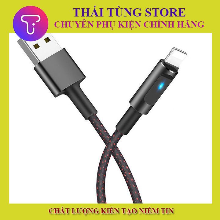 Cáp Sạc Nhanh Tự Ngắt Chân Lightning Dài 1,2m Hoco U47