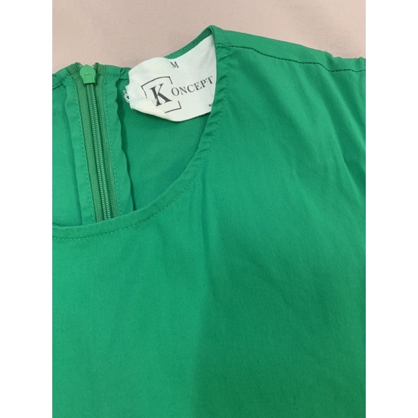 Đầm xanh Kcloset