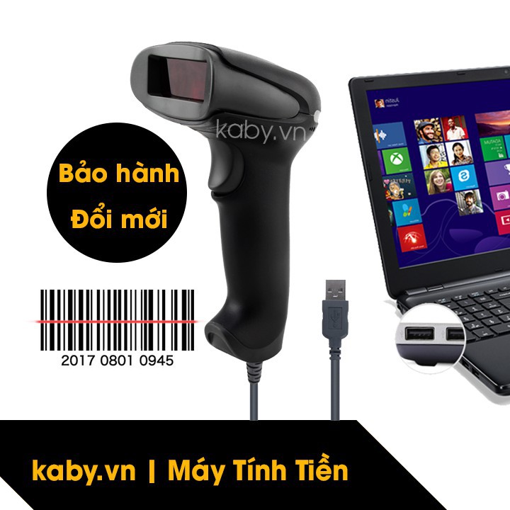 [Có Video] Máy Quét Mã Vạch PROSCAN F5 (Có Dây - Bảo Hành Đổi Mới)