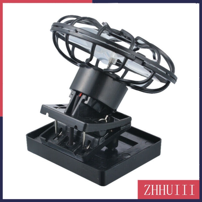 Quạt Làm Mát Kẹp Mũ Năng Lượng Mặt Trời Mini