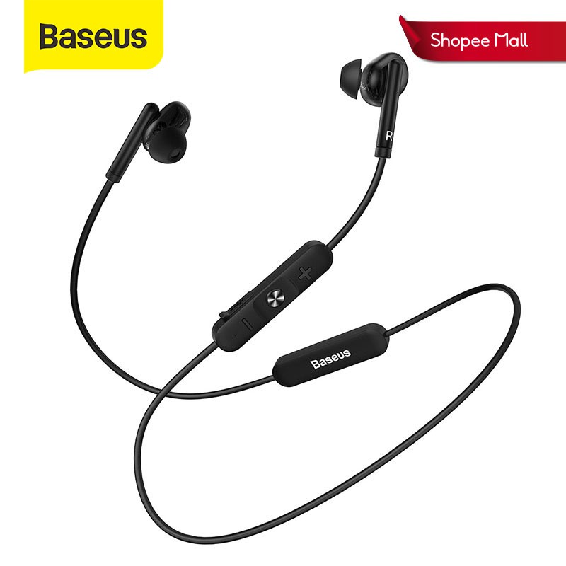 Tai nghe bluetooth Baseus S09 không dây 5.0 IPX5 chống nước tích hợp micro cho âm thanh 3D