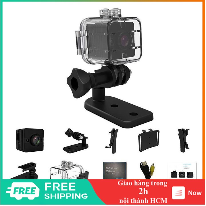 Camera thể thao mini ống kính nhiều lớp góc rộng 155 độ - EL0020