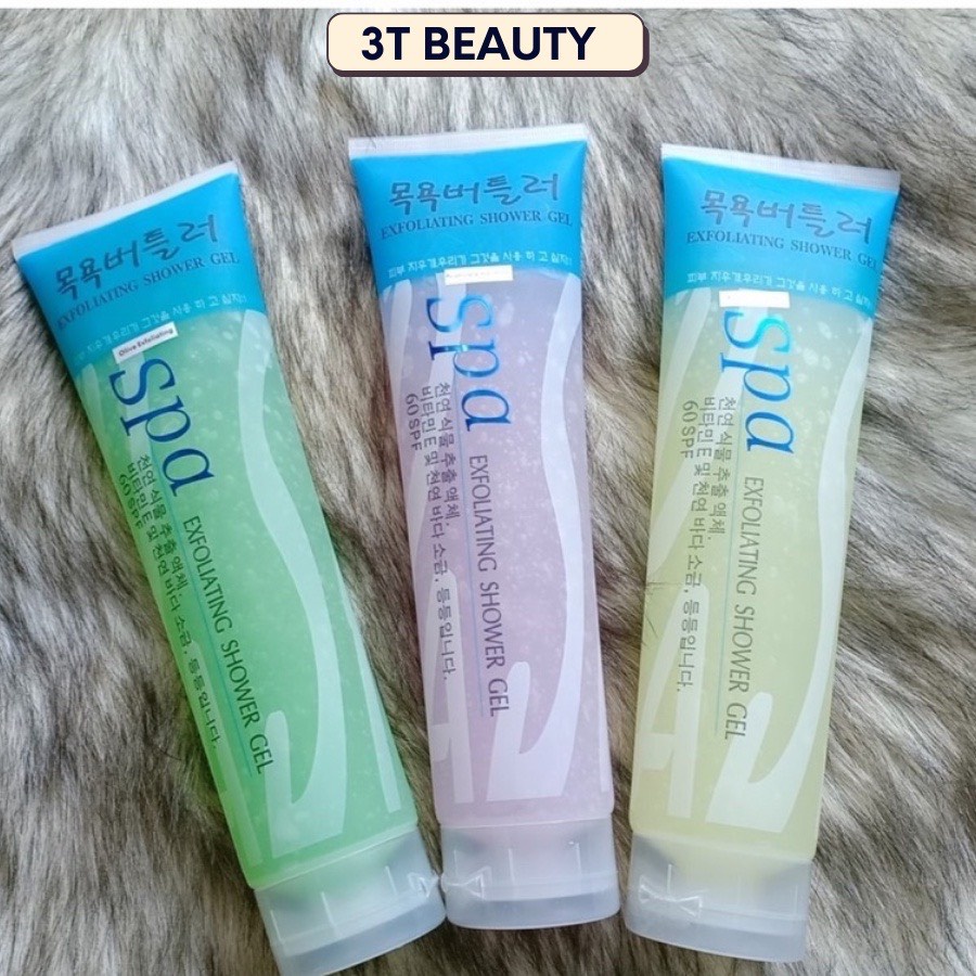 Tẩy tế bào chết SPA 350ml - Gel tẩy tế bào chết toàn thân, dưỡng da trắng sáng, tẩy da chết body