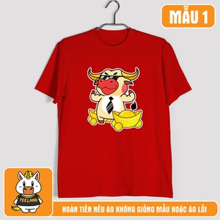 Áo thun tết tân sửu 2021 - tặng bao lì xì