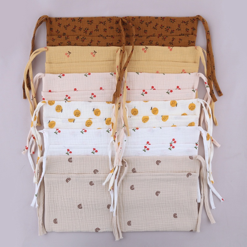 Túi Đựng Tã Lót / Đồ Chơi Treo Nôi Em Bé Bằng Chất Liệu Cotton