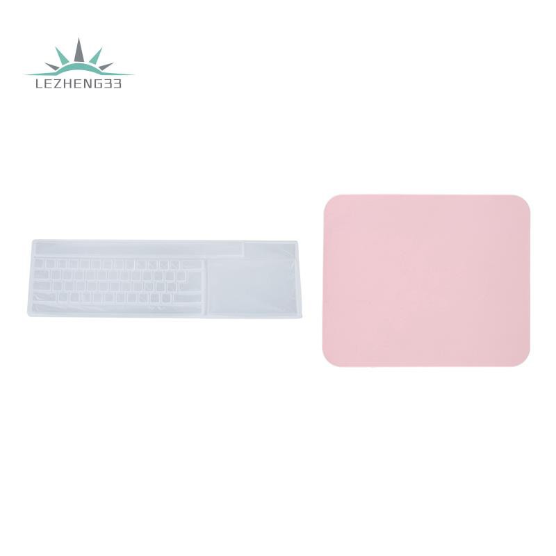 Universal Keyboard Skin Protector Cover with Mouse Mat Computer Mouse Silicone Gel Mouse Pad