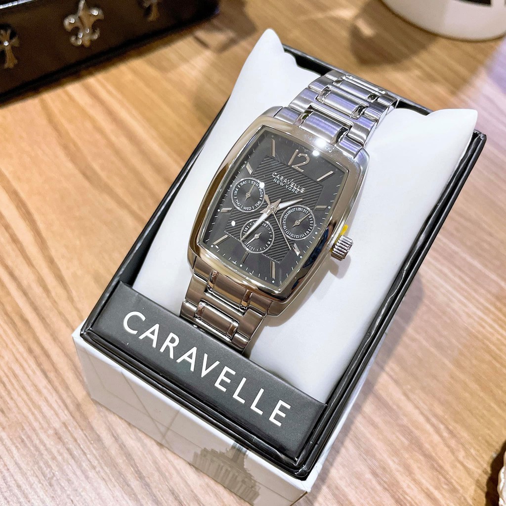 Đồng hồ Nam Caravelle Dây Kim Loại 43C115