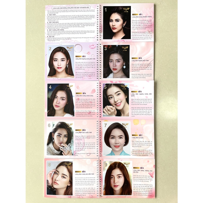 Khuôn Vẽ Lông Mày V10/ Khuôn Vẽ Lông Mày Tốt Nhất Dành Cho Thợ Phun Xăm
