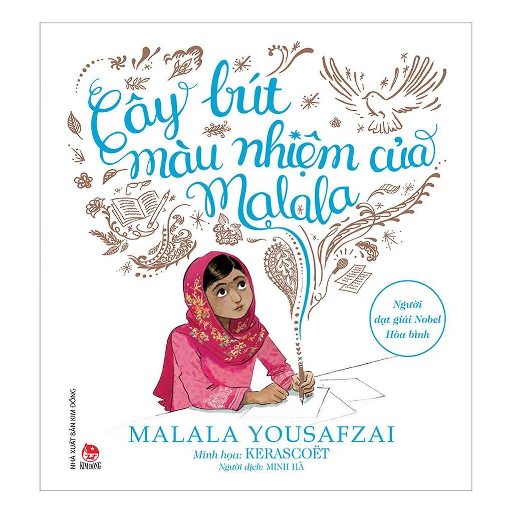 Sách - Cây Bút Màu Nhiệm Của Malala - NXB Kim Đông
