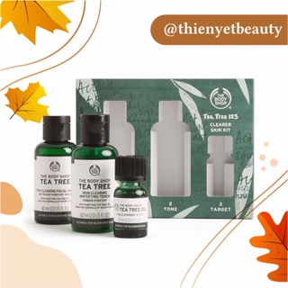 Set 3 món dưỡng da dành cho da mụn Tea Tree 1,2,3 Kit