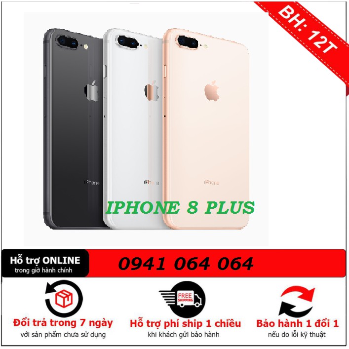 Điện thoại iPhone 8plus quốc tế full chức năng