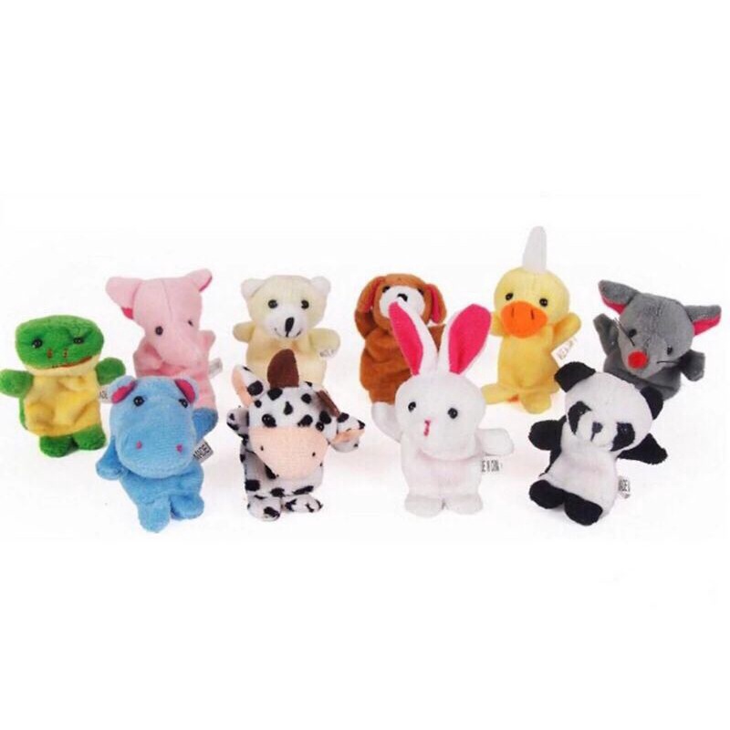 Bộ 10 con rối xỏ ngón tay cho bé