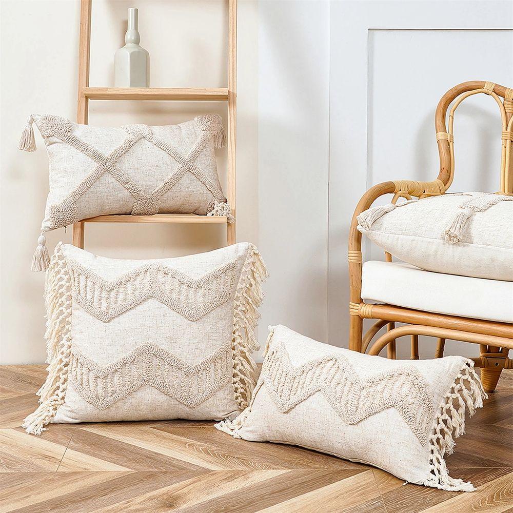 Vỏ Gối Vuông 45 * 45Cm / 30 * 50Cm Họa Tiết Boho Thời Trang Trang Trí Nội Thất
