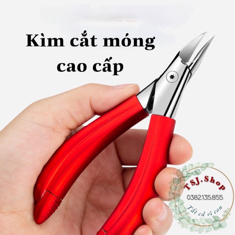 [HÀNG CAO CẤP] Kìm cắt móng chân, móng tay, lấy khoé bằng thép không gỉ siêu sắc, siêu bền