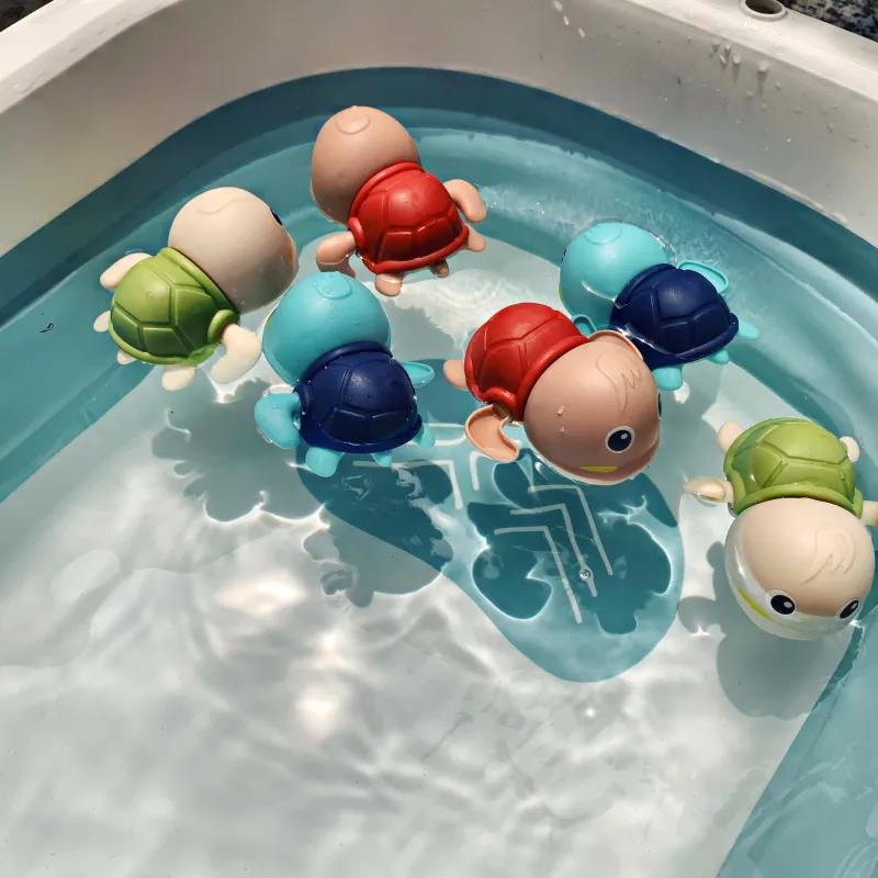 Rùa Bơi Vặn Cót Đồ Chơi Nhà Tắm Dưới Nước Thả Bồn Tắm Cho Bé Thích Thú Vận Động Vui Chơi Giải Trí