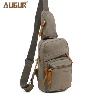 Túi đeo chéo Augur vải dù Canvas cao cấp