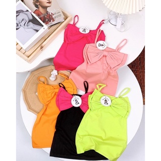 Set váy body dây nơ cho bé gái
