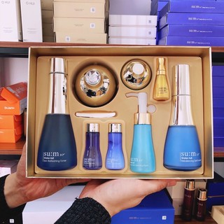 SÉT DƯỠNG SU:M37 XANH WATER FULL 💝FREE SHIP💝 GIÀNH CHO DA DẦU, DA MỤN.