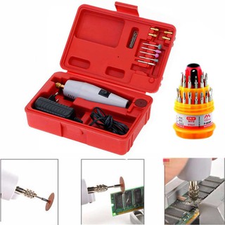 Máy khoan cầm tay kèm bộ vít đa năng