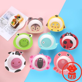 Bát ăn dặm hình thú sợi tre thiết kế quá đáng yêu cho bé