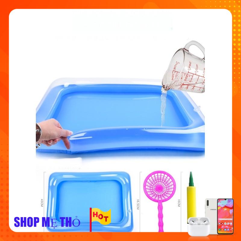 Bộ đồ chơi câu cá kèm bể cho bé (bể phao)1055