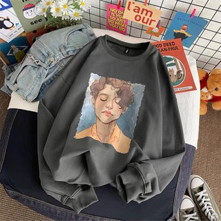 Áo Sweater Unisex Tóc Xoăn Lãng Tử