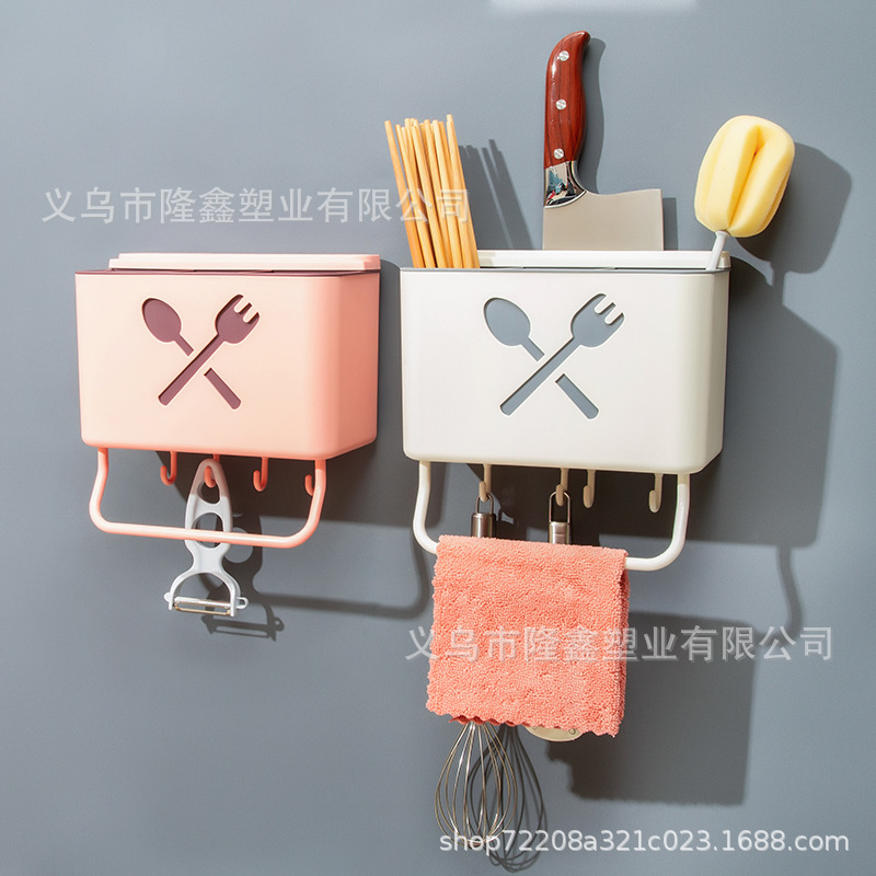 Hộp đựng đũa gắn tường thiết kế tiện lợi cho nhà bếp