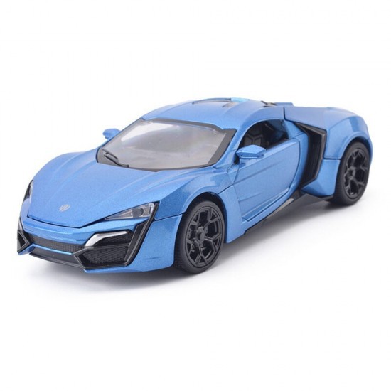 Mô Hình Xe LYKAN HYPERSPORT Bằng Kim Loại, Mở Cửa, Tỷ Lệ 1:32 - No.32013