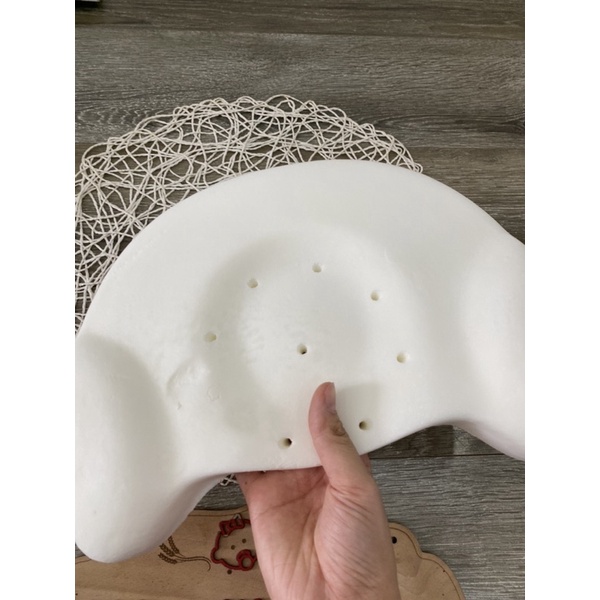 Gối Cao Su Non Chống Méo Đầu Tâm An, Gối Lõm Chống Bẹt Đầu Cho Bé